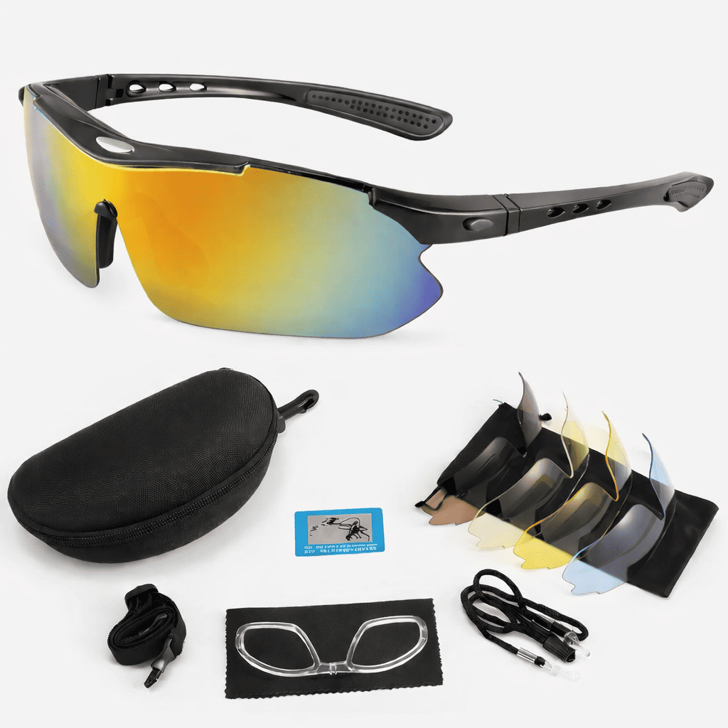 Óculos Esportivo Polarizado 5 Lentes