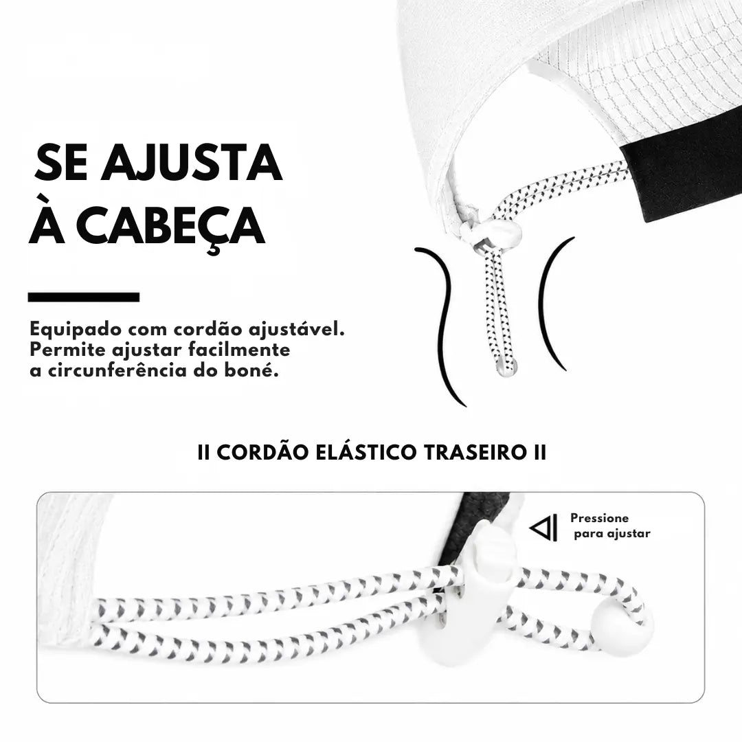 Boné Mesh de Corrida Wrels Leve com Proteção UV50+