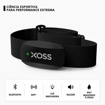 Cinta Cardíaca Bluetooth para Corrida Monitor de Frequência Cardíaca