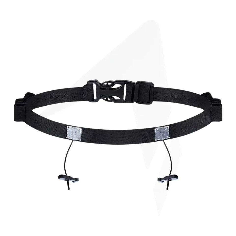 Cinto Porta Número para Corrida Ajustável com Suporte para Gel