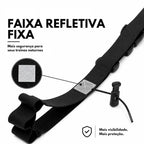 Cinto Porta Número para Corrida Ajustável com Suporte para Gel