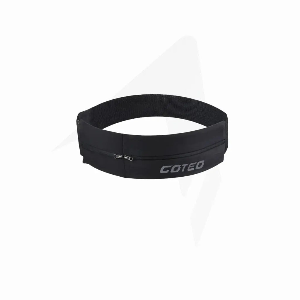 Cinto Refletivo de Corrida com 2 Bolsos Ajustável e Impermeável