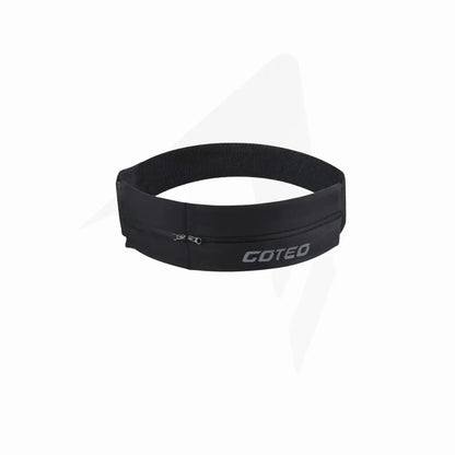 Cinto Refletivo de Corrida com 2 Bolsos Ajustável e Impermeável