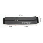 Cinto Refletivo de Corrida com 2 Bolsos Ajustável e Impermeável