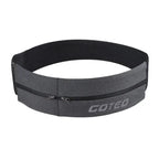 Cinto Refletivo de Corrida com 2 Bolsos Ajustável e Impermeável