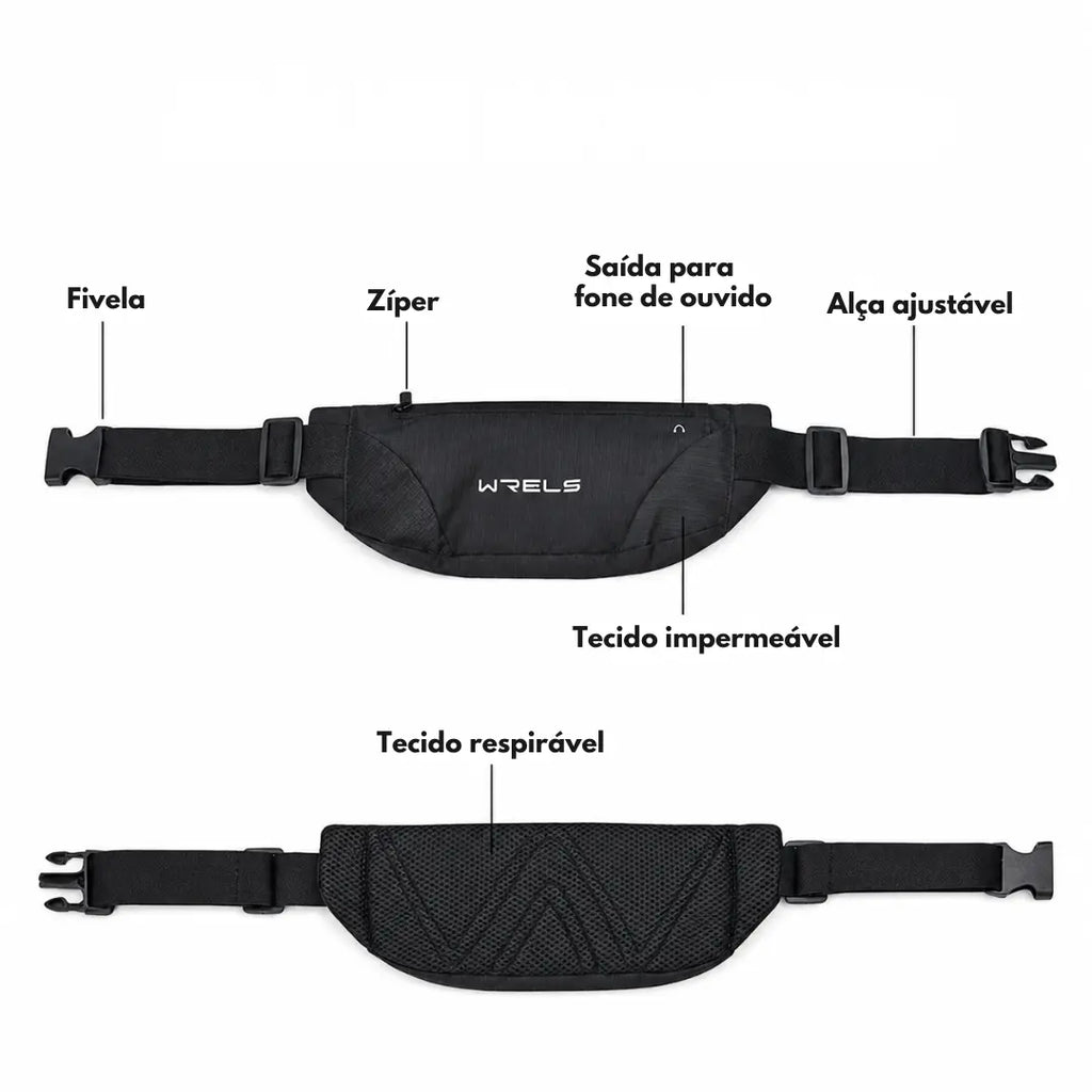 Cinto Slim de Corrida Impermeável