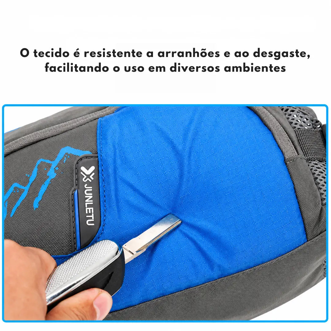 Cinto de Corrida com Porta Garrafa e Celular