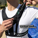 Colete de Corrida Refletivo com Porta Celular