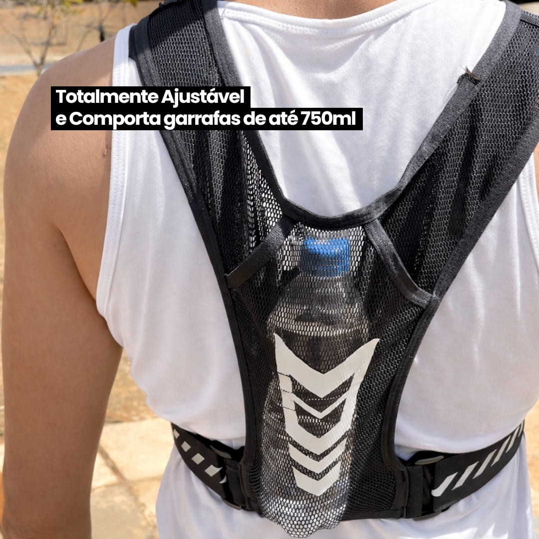 Colete de Corrida Refletivo com Porta Celular