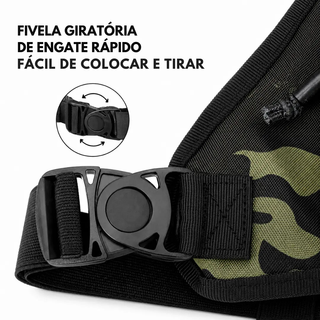 Colete de Corrida com Bolso Frontal Leve para Hidratação