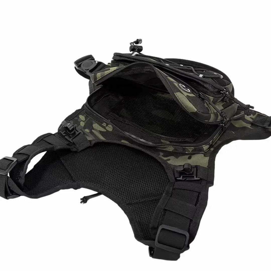 Colete de Corrida com Bolso Frontal Leve para Hidratação