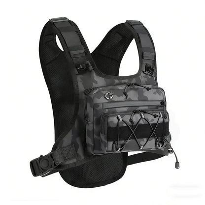 Colete de Corrida com Bolso Frontal Leve para Hidratação