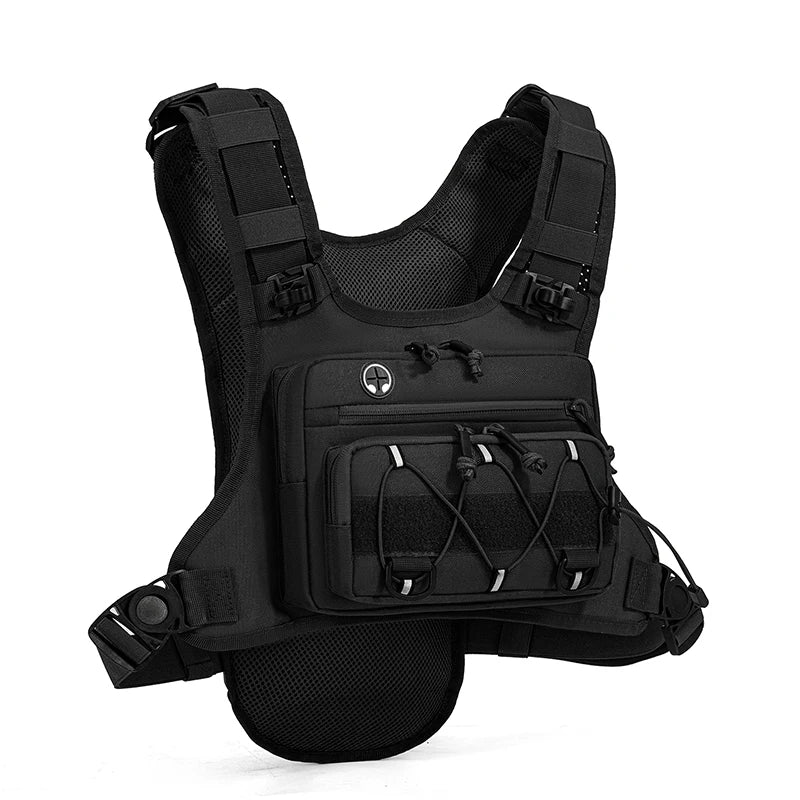 Colete de Corrida com Bolso Frontal Leve para Hidratação