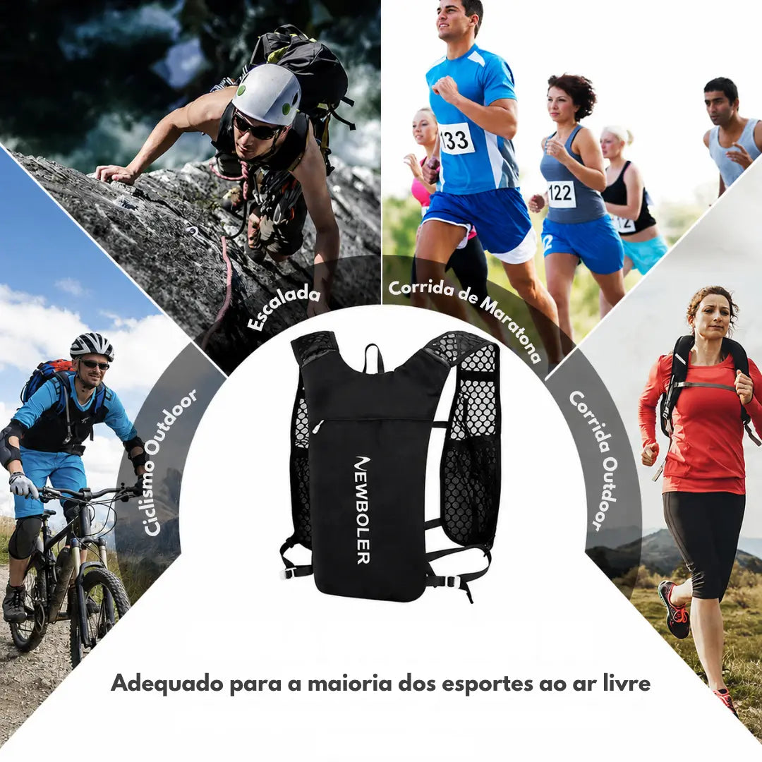 Colete de Hidratação Ultraleve Respirável para Corrida