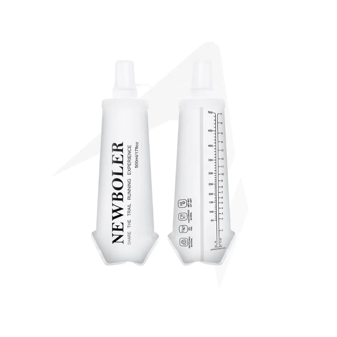 Garrafa Soft Flask Leve para Corrida Dobrável