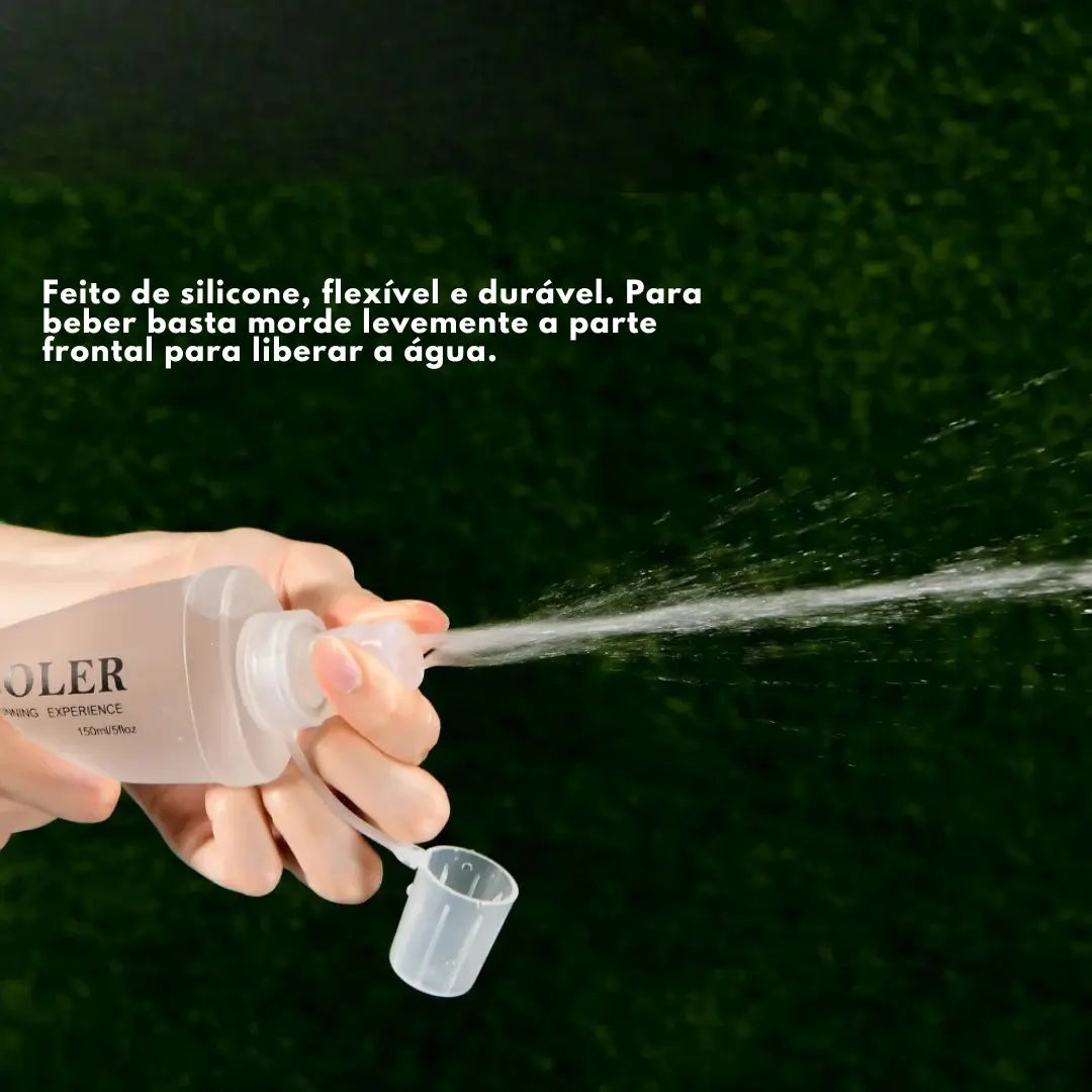 Garrafa Soft Flask Leve para Corrida Dobrável
