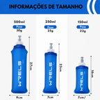 Garrafa Soft Flask com Canudo