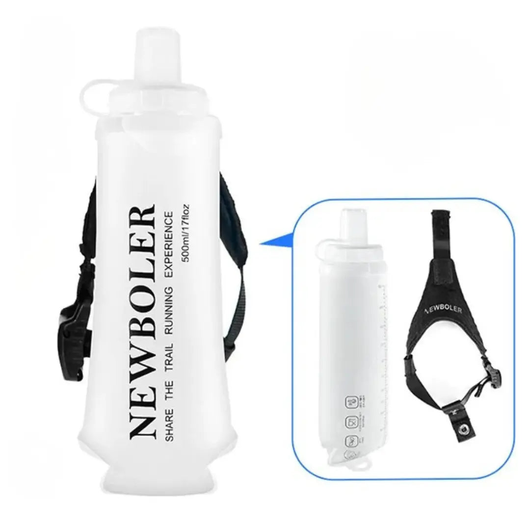 Garrafa de Pulso Dobrável 500ml