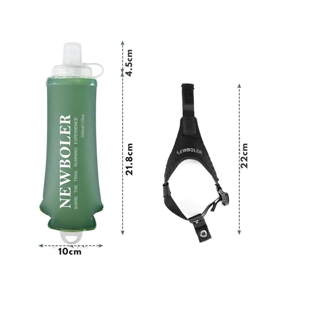 Garrafa de Pulso Dobrável 500ml