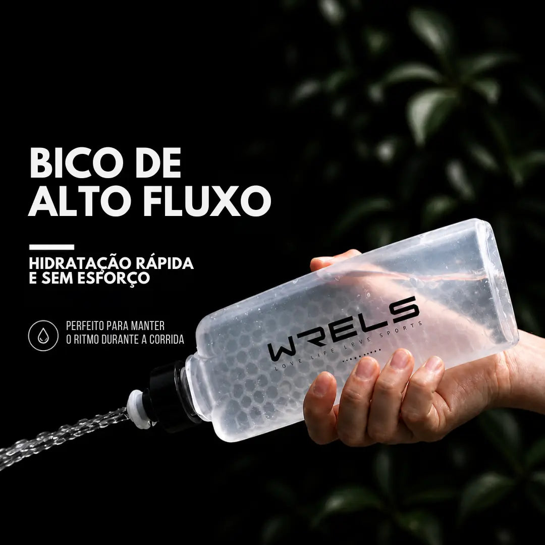 Garrafa de Água Curvada Ergonômica para Corrida