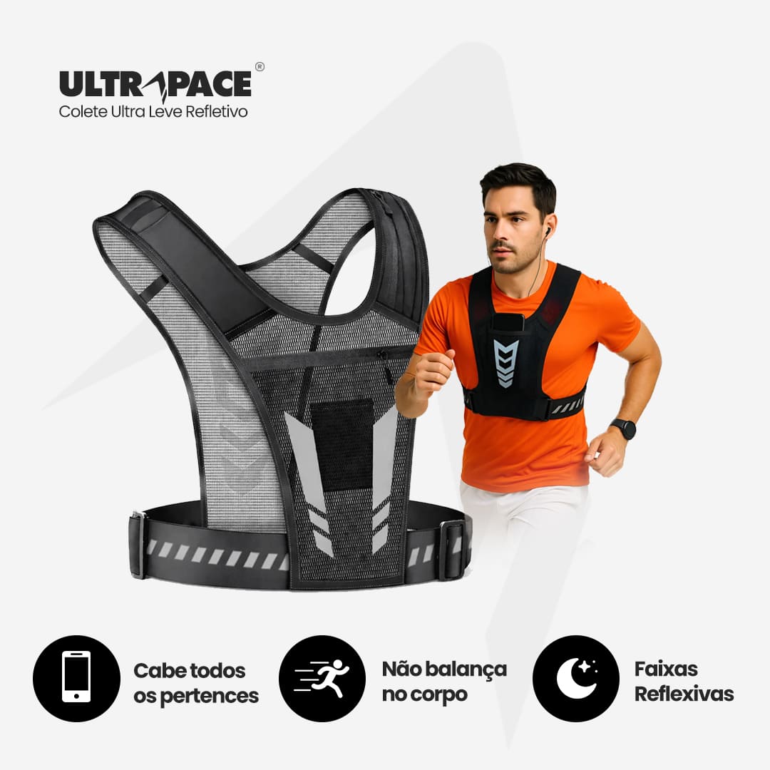 Colete de Corrida Refletivo