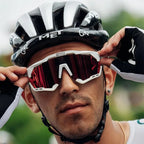 Óculos Esportivo UV400 com Lente Panorâmica Leve para Corrida e Ciclismo
