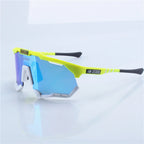 Óculos Esportivo UV400 com Lente Panorâmica Leve para Corrida e Ciclismo