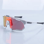 Óculos Esportivo UV400 com Lente Panorâmica Leve para Corrida e Ciclismo