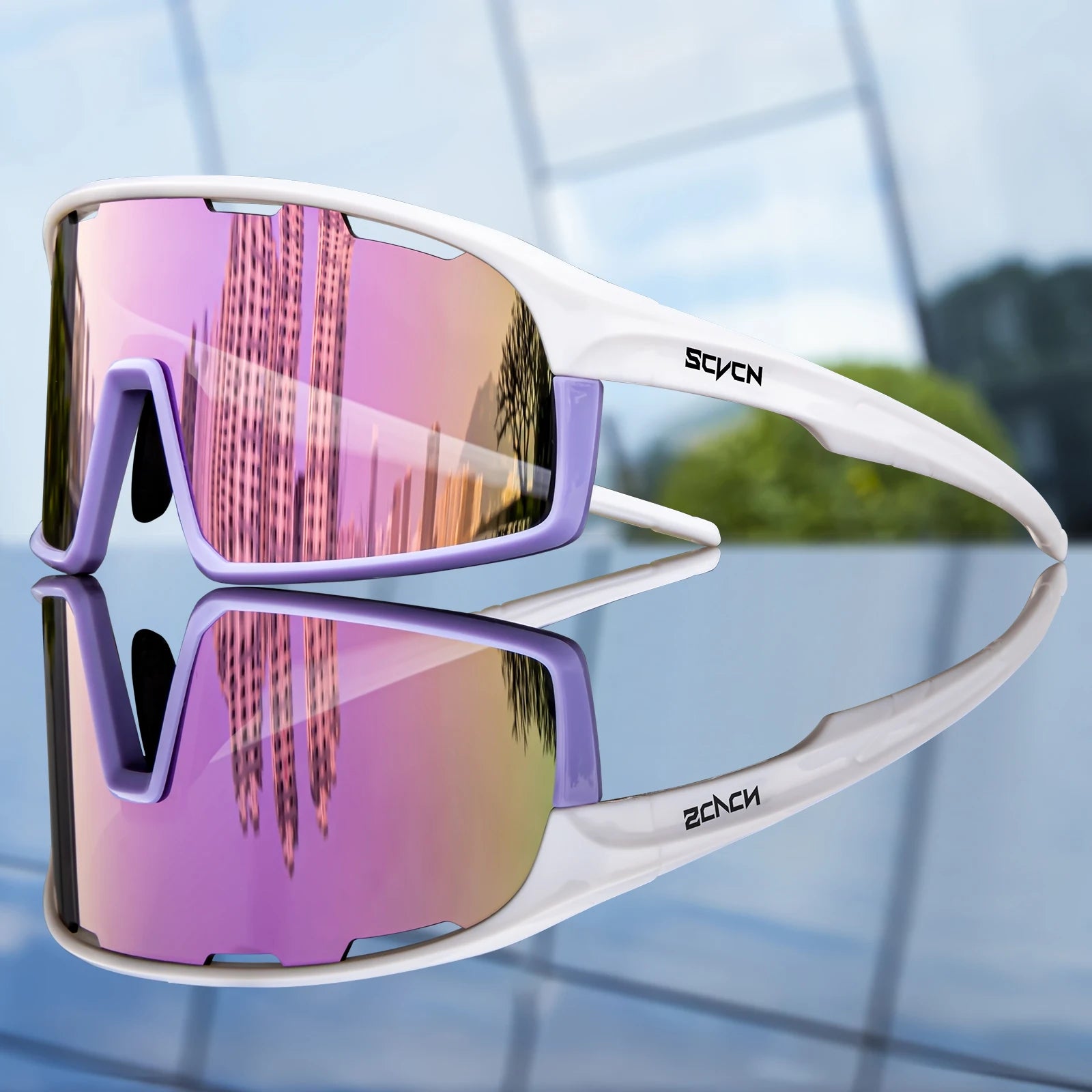 Óculos Outdoor UV400 para Corrida Leve e Resistente