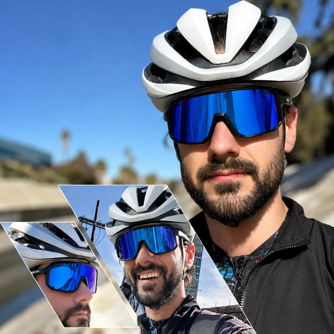 Óculos de Corrida UV400 Esportivo Leve e Resistente