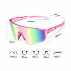 Óculos de Corrida UV400 Esportivo Leve e Resistente