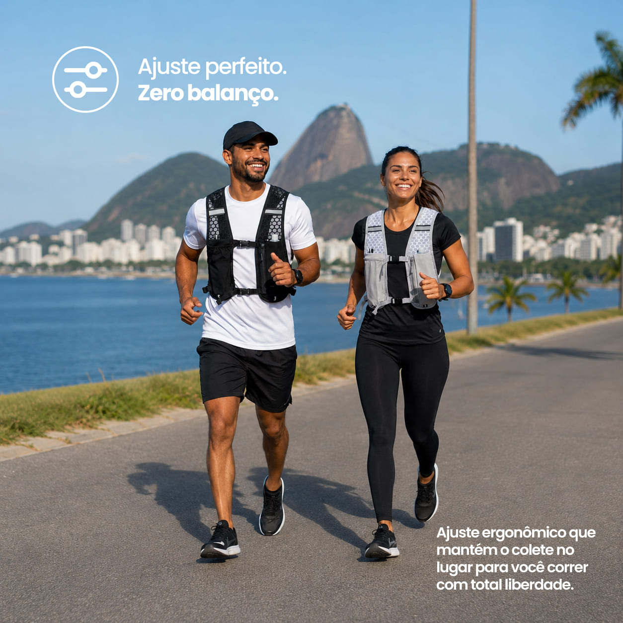 Colete de Corrida Multifuncional