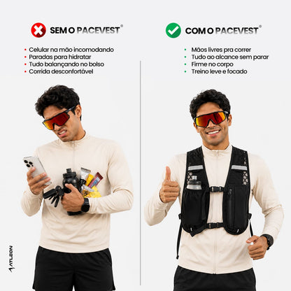 Colete de Corrida Multifuncional