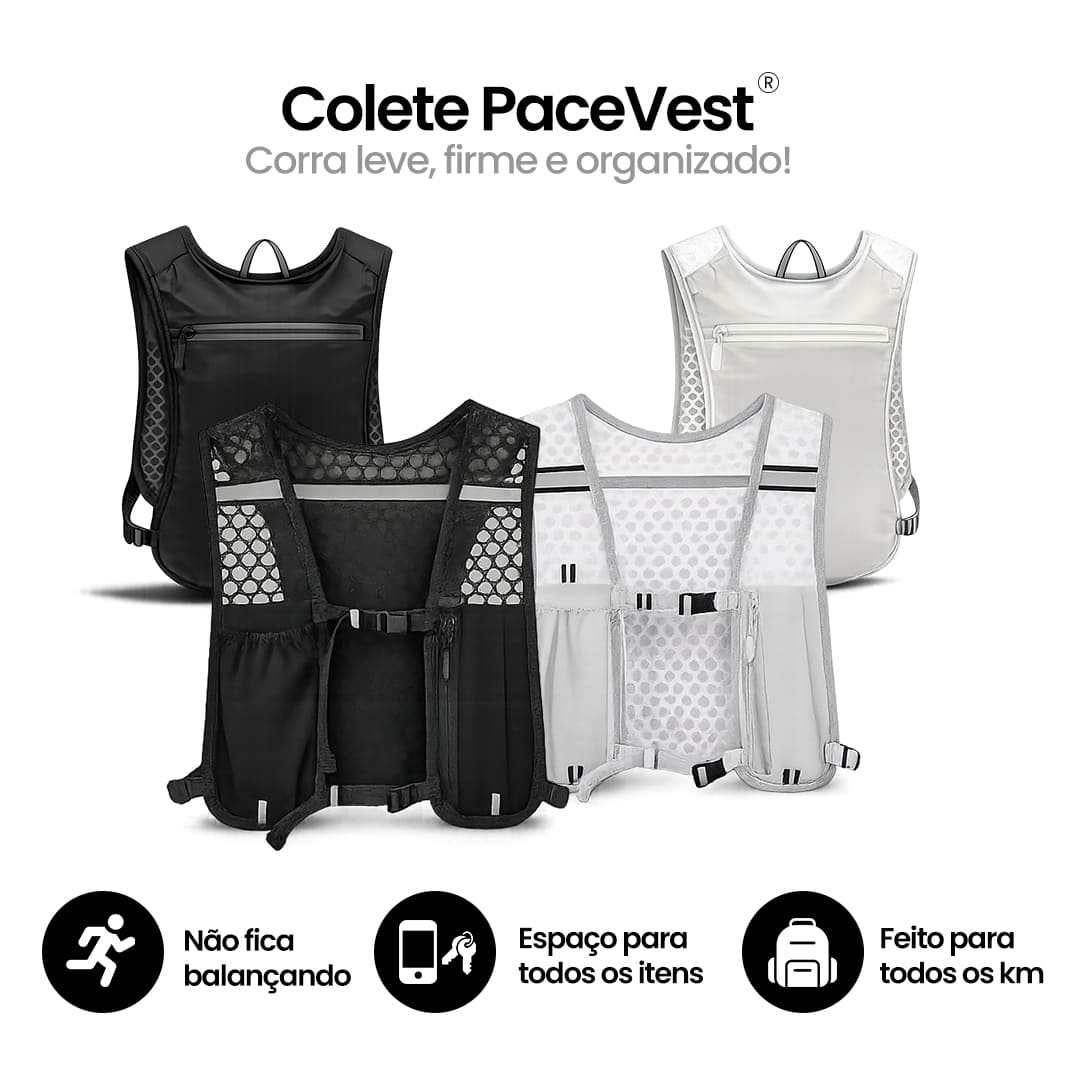 Colete de Corrida Multifuncional