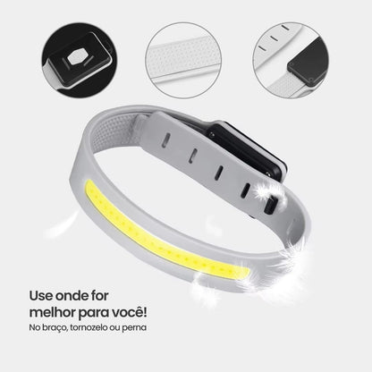 Faixa LED para Corrida Noturna