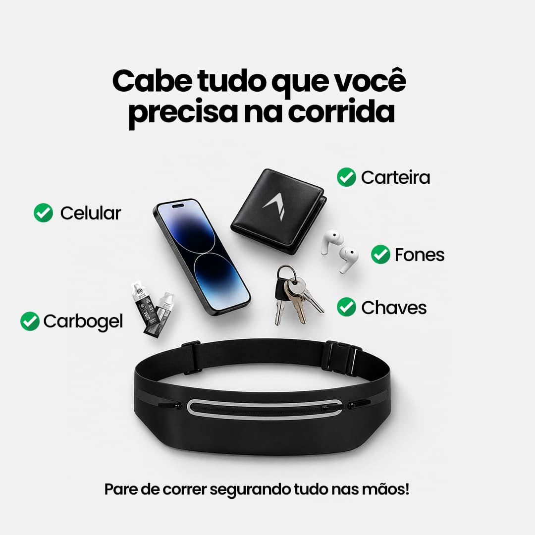 Cinto de Corrida Impermeável